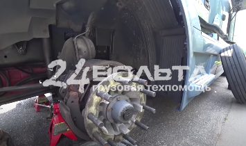 Замена ступицы volvo vnl Замена ступицы Вольво ВНЛ